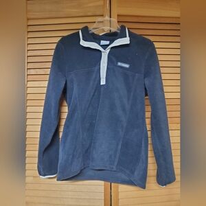 Columbia Dark Blue Fleece Top